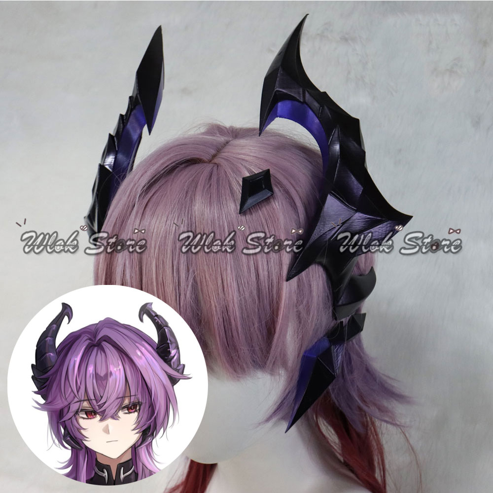 Anime Cosplay Dress For Men - อุปกรณ์เสริมคอสเพลย์อนิเมะเกม Genshin Impact ดูริน หูเขา PLA