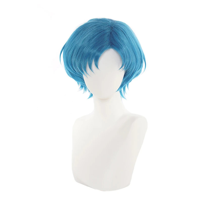 Anime Cosplay Blue Hair - วิกคอสเพลย์วิวิ 2025 คุณภาพสูง ซีเลอร์เมอร์คิวรี มิซูโนะ อมิ