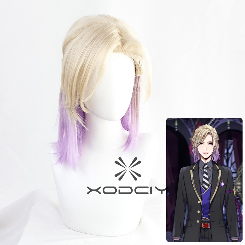 Cosplay Anime White Hair - เกม Twisted Wonderland คอสเพลย์ Vil Schoenheit