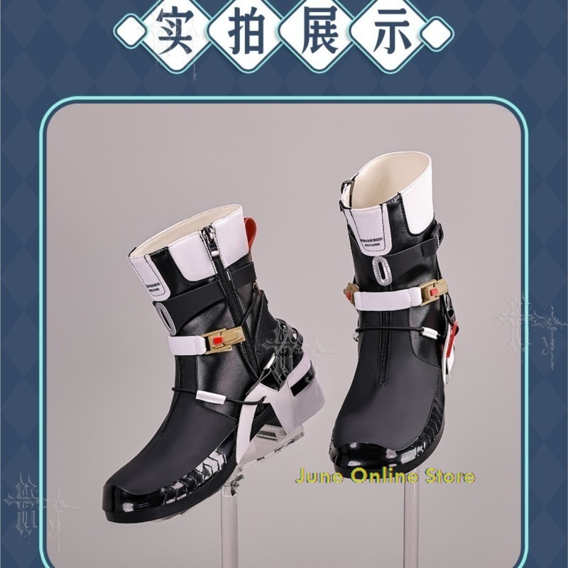 Cosplay Anime White Hair - อะนิเมะคอสเพลย์เครื่องแต่งกายอาร์คนายท์ เอนด์ฟิลด์ ลี่ จือหยาน อาร์เคนวิกผมสีขาวสีฟ้าไล่ระดับสีผม, คอมมิคคอน