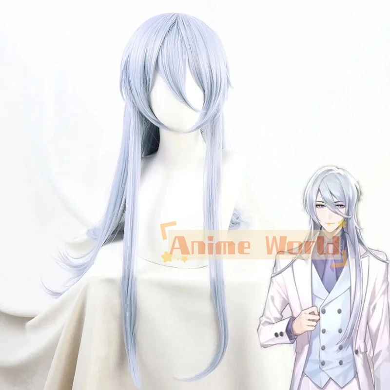 Anime Cosplay Blue Hair - วิกผมคอสเพลย์สีเขียวมรกตแบบยาวไล่เฉดสี ทนความร้อน ทำจากเส้นใยสังเคราะห์ สำหรับฮาโลวีน คาร์นิวัล +