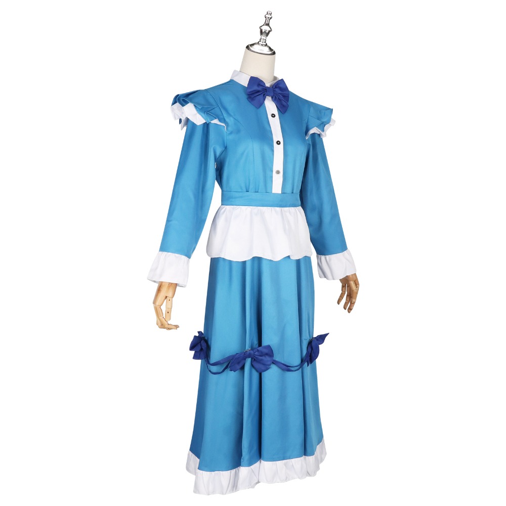 ชุดคอสเพลย์ผมสีแดงป๊อปปี้ ชุดเ - Anime Cosplay Blue Hair บทวิจารณ์และราคา