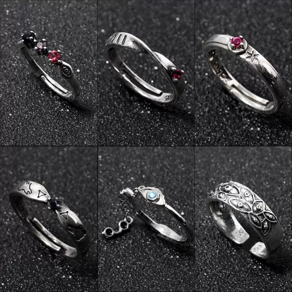 แหวนอนิเมะ JJK ยูตะ โอคค็อตสึ  - Anime Cosplay For Couples บทวิจารณ์และราคา