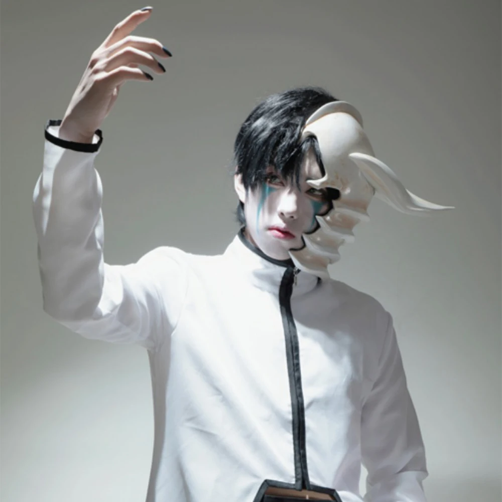 CosplayAnime Bleach Ulquiorra  - Cosplay Anime White Hair บทวิจารณ์และราคา