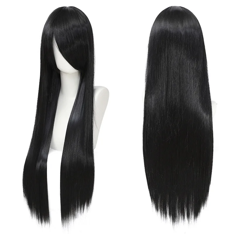 วิกผมยาวตรงสังเคราะห์หลากสี 80 - Cosplay Anime White Hair บทวิจารณ์และราคา