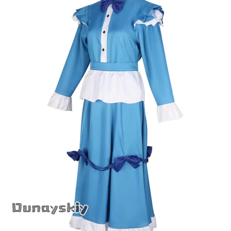 ชุดคอสเพลย์เกมเฮเมรา*/ป๊อปปี้  - Anime Cosplay Blue Hair บทวิจารณ์และราคา