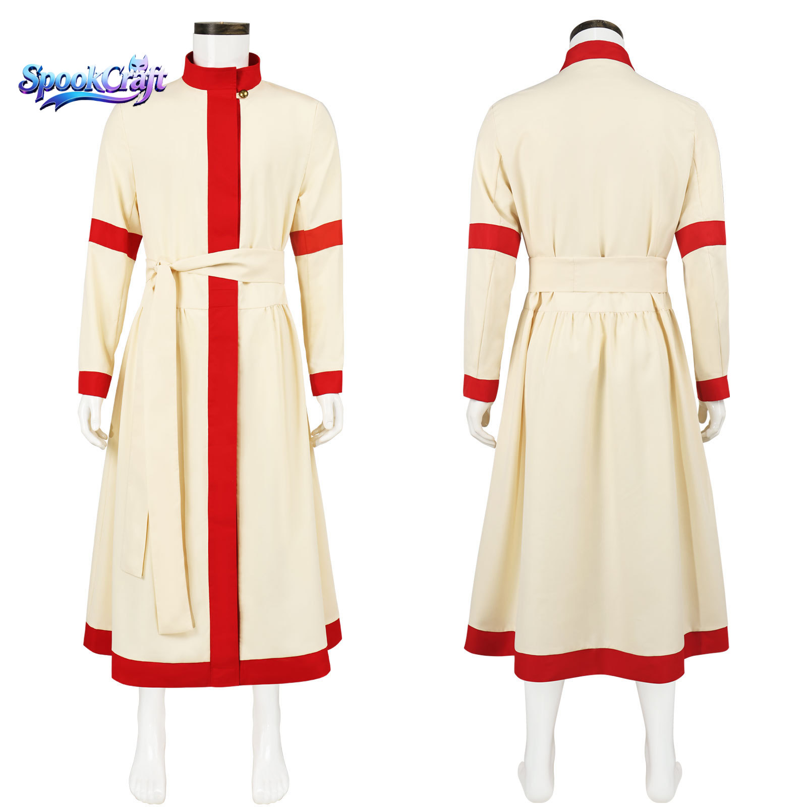 ชุดคอสเพลย์นักบวชแบบคาฟตันยุคก - Anime Cosplay Dress For Men บทวิจารณ์และราคา