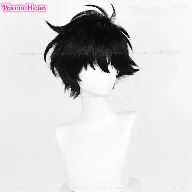 คุโรบะ ไคโตะสังเคราะห์สั้น 28  - Cosplay Anime Black Hair บทวิจารณ์และราคา