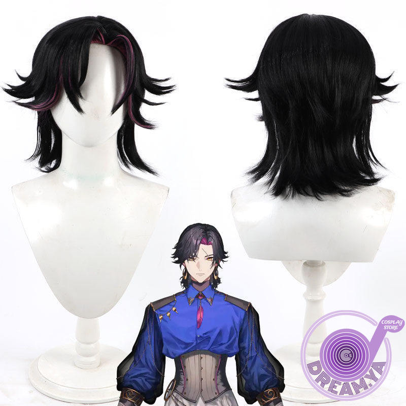 เวซาเลียส แบนเดจคอสเพลย์วิกผม  - Cosplay Anime Black Hair บทวิจารณ์และราคา
