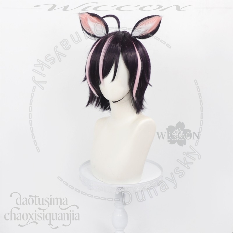คอสเพลย์แมวสูบบุหรี่สไตล์อนิเม - Cosplay Anime Black Hair บทวิจารณ์และราคา
