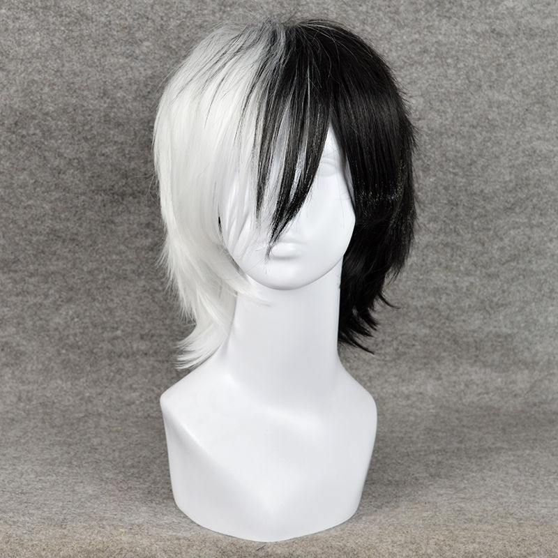 อะนิเมะเกม Danganronpa สีดําแล - Cosplay Anime White Hair บทวิจารณ์และราคา