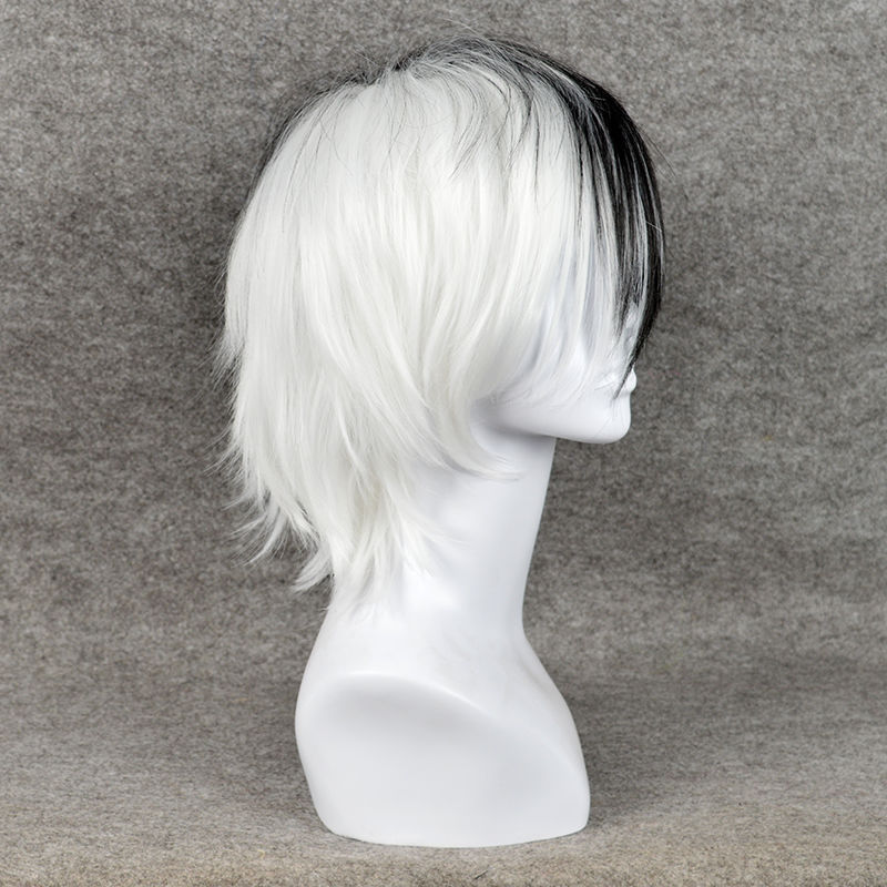 อะนิเมะเกม Danganronpa สีดําแล - Cosplay Anime White Hair บทวิจารณ์และราคา
