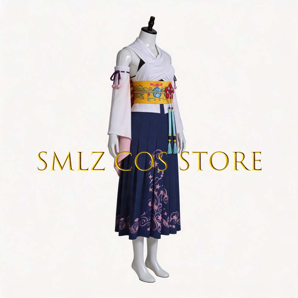 Smlz FFX ยูน่าคอสเพลย์อะนิเมะ  - Costume Anime Cosplay บทวิจารณ์และราคา