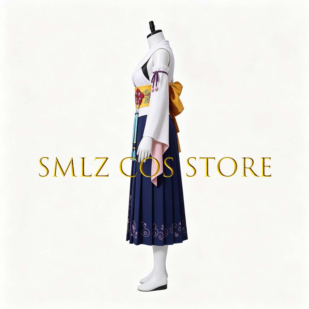 Smlz FFX ยูน่าคอสเพลย์อะนิเมะ  - Costume Anime Cosplay บทวิจารณ์และราคา