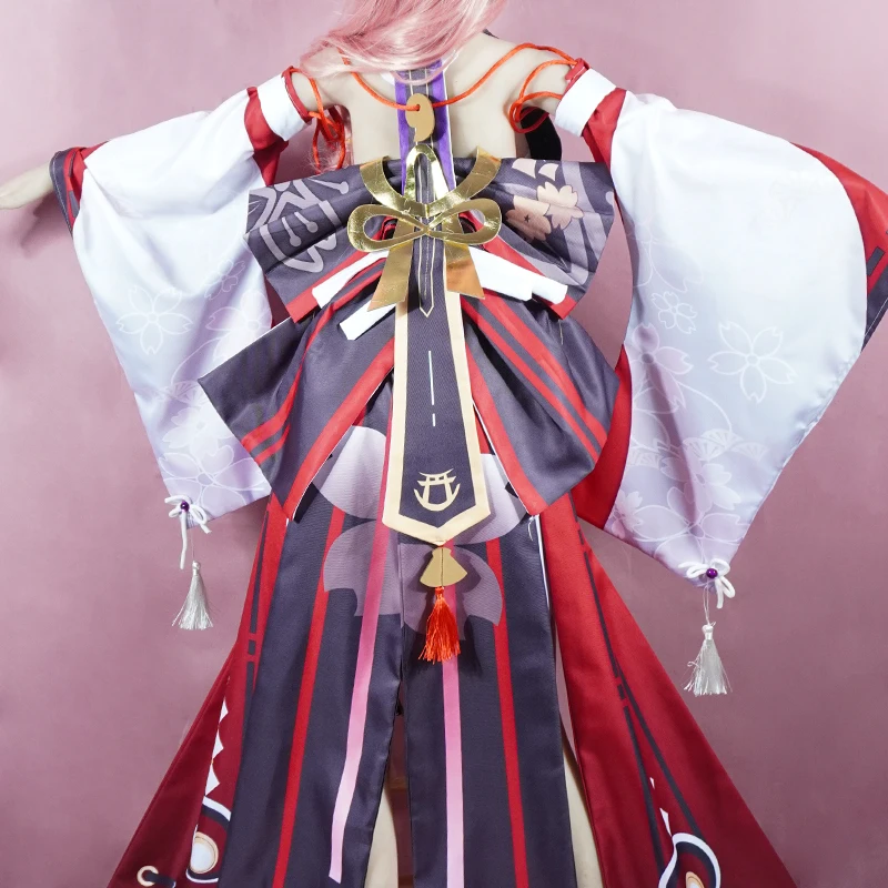 Yae Miko คอสเพลย์เครื่องแต่งกา - Cosplay Anime Yae Miko บทวิจารณ์และราคา