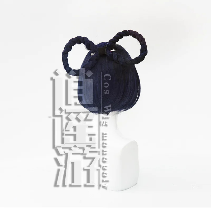 QQ34Xiangling Cos 30 ซม.สีน้ำเ - Anime Cosplay Blue Hair บทวิจารณ์และราคา