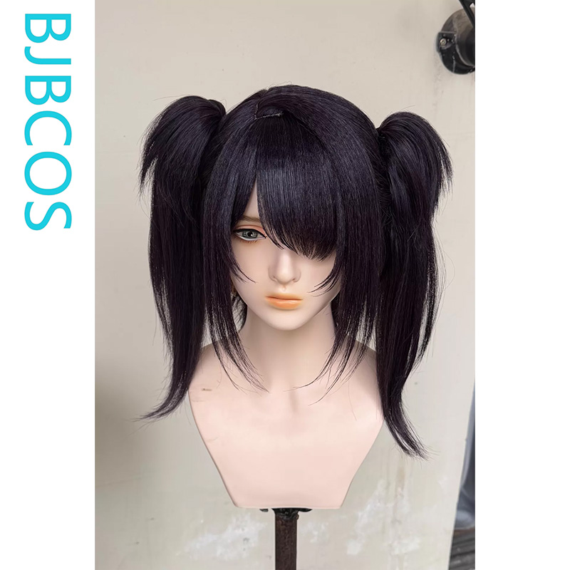 วิกผมทรงสวย ‌ วิกผมคอสเพลย์ Am - Cosplay Anime Black Hair บทวิจารณ์และราคา