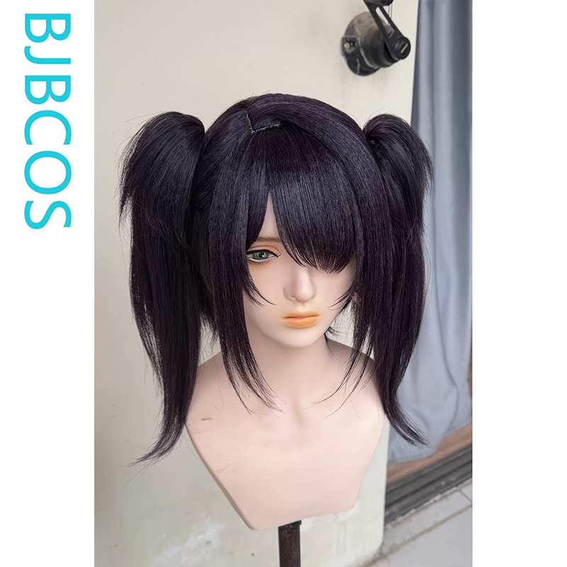 วิกผมทรงสวย ‌ วิกผมคอสเพลย์ Am - Cosplay Anime Black Hair บทวิจารณ์และราคา