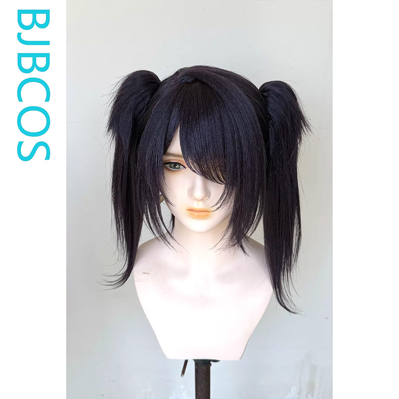 วิกผมทรงสวย ‌ วิกผมคอสเพลย์ Am - Cosplay Anime Black Hair บทวิจารณ์และราคา