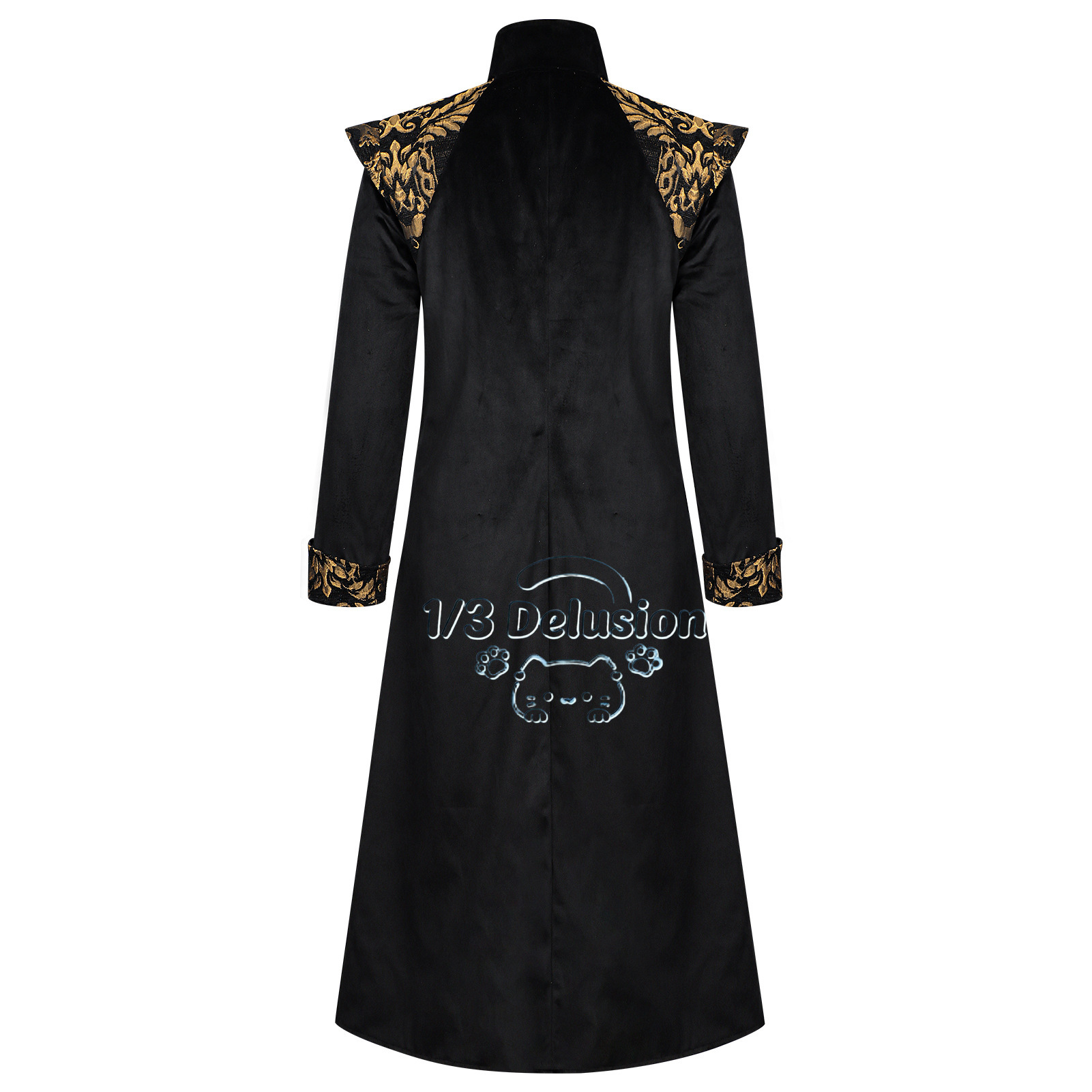 เสื้อโค้ททรงหางยาวสไตล์สตีมพัง - Anime Cosplay Dress For Men บทวิจารณ์และราคา