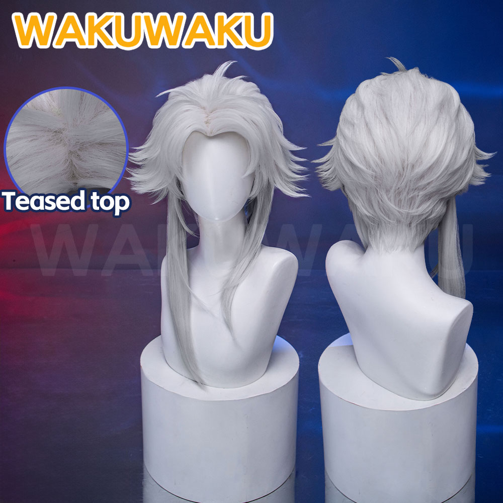 วิกผมคอสเพลย์ Harlequin Pierro - Cosplay Anime White Hair บทวิจารณ์และราคา