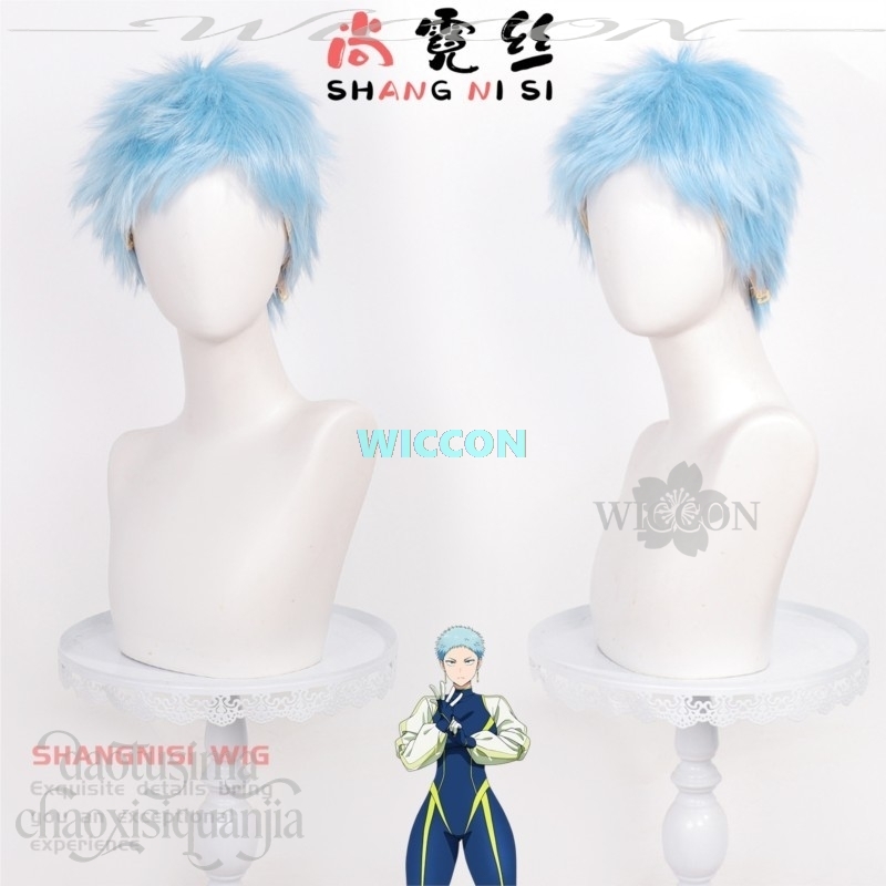 อะนิเมะ MARRIAGETOXIN คอสเพลย์ - Anime Cosplay Blue Hair บทวิจารณ์และราคา