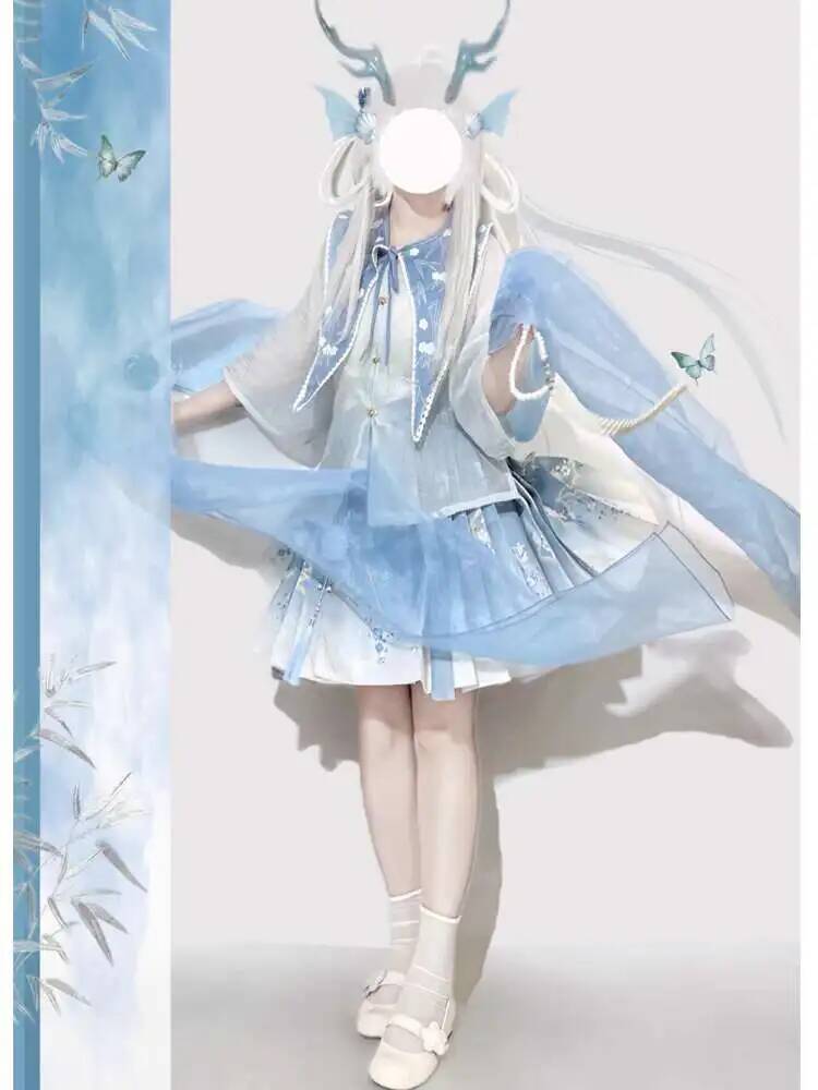 ชุดคอสเพลย์ฮาโลวีนใหม่ สไตล์หม - Anime Cosplay Face บทวิจารณ์และราคา