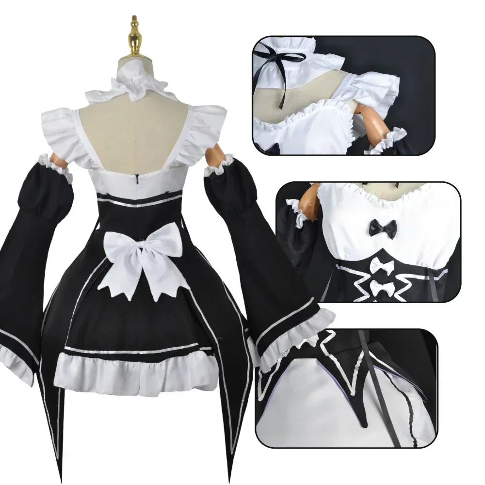 อะนิเมะ ราม เรม โลลิต้า เมย์ด  - Anime Cosplay Rem บทวิจารณ์และราคา