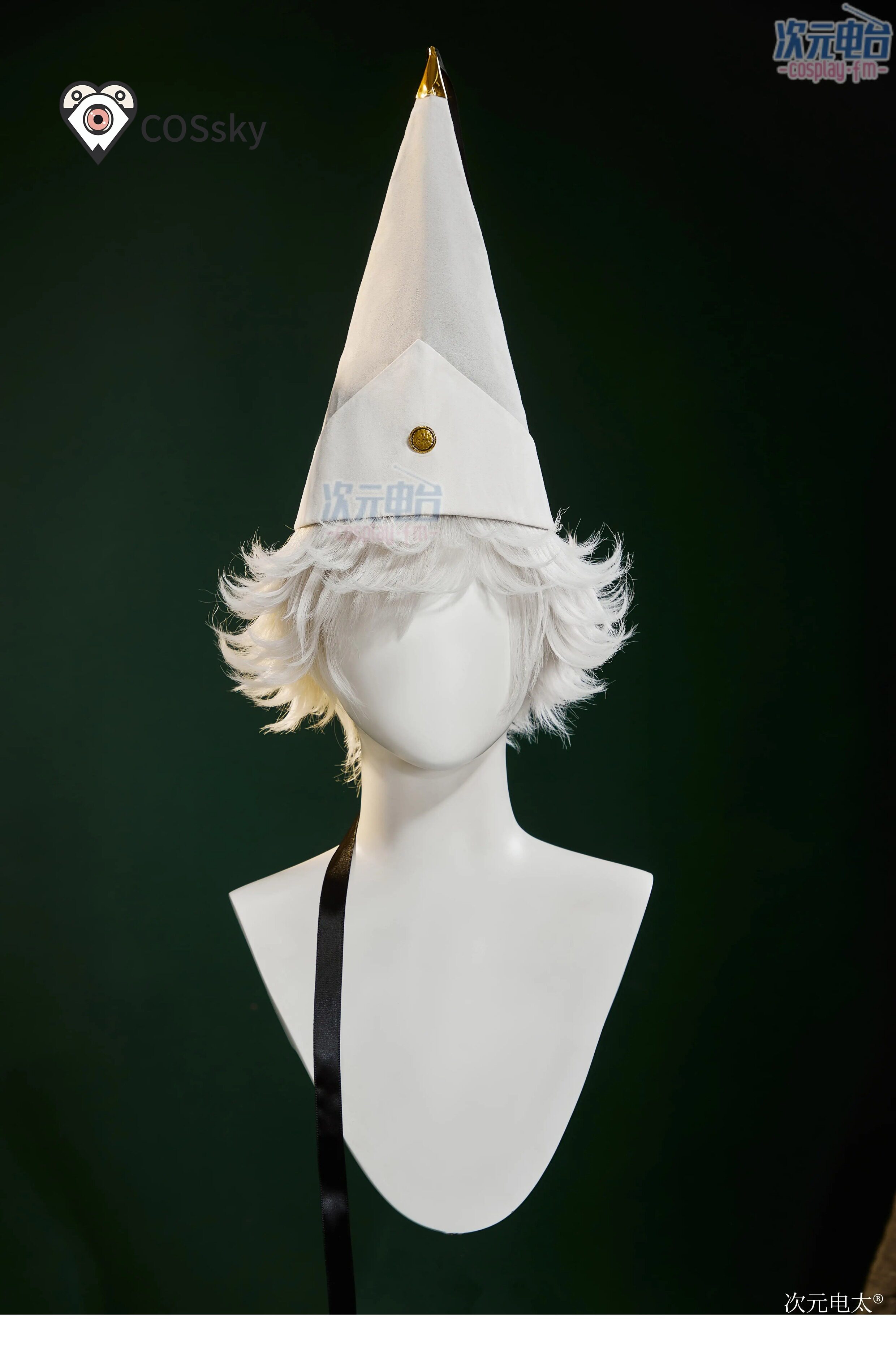 ชุดคอสเพลย์ Qifrey หมวกแม่มดอน - Anime Cosplay Dress For Men บทวิจารณ์และราคา