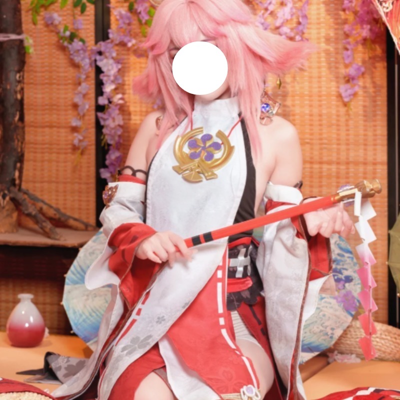 ชุดคอสเพลย์ยาเอะ มิโกะ จากเกม  - Cosplay Anime Yae Miko บทวิจารณ์และราคา