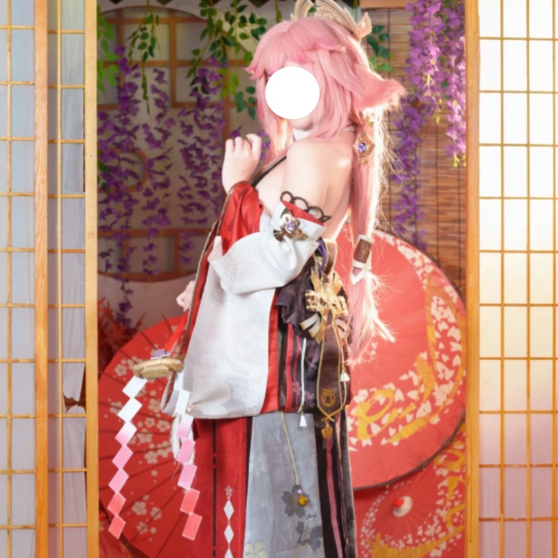 ชุดคอสเพลย์ยาเอะ มิโกะ จากเกม  - Cosplay Anime Yae Miko บทวิจารณ์และราคา