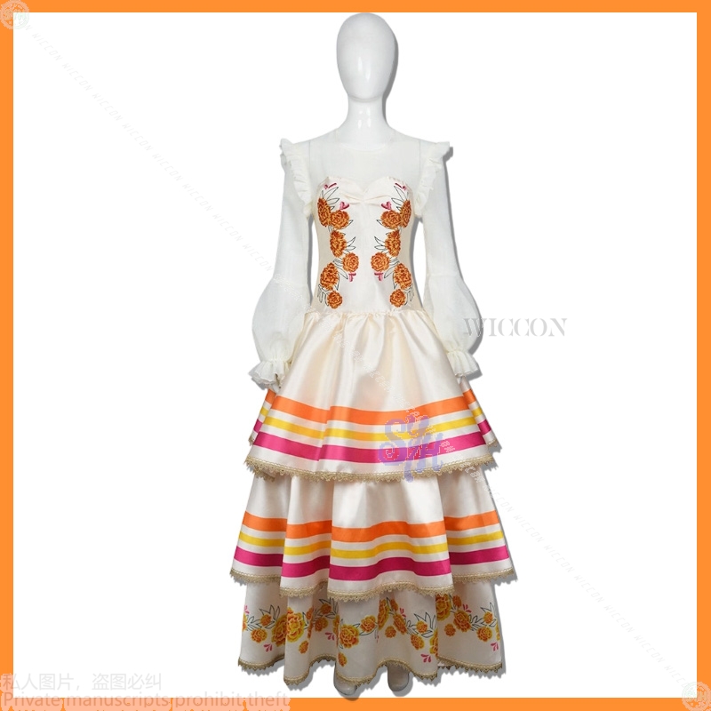 ชุดเดรสยาวลายดอกเดดมาริโกลด์สไ - Anime Cosplay Event 2025 บทวิจารณ์และราคา