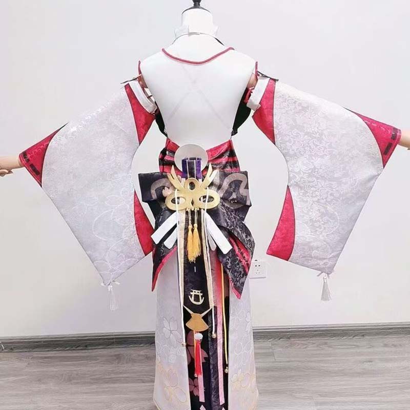 Yae Miko ชุด Guuji Yae คอสเพลย - Cosplay Anime Yae Miko บทวิจารณ์และราคา
