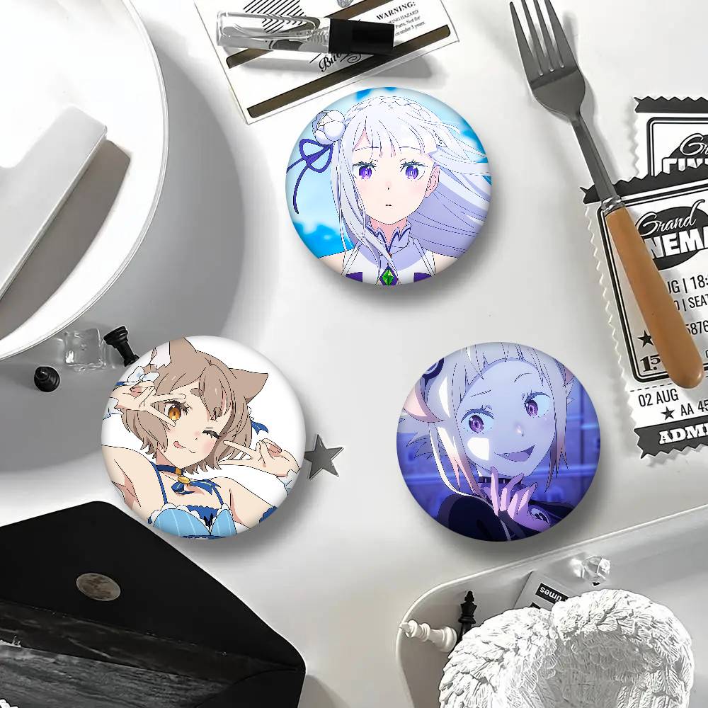 เข็มกลัดอนิเมะญี่ปุ่นเรซีโร่ ล - Anime Cosplay Rem บทวิจารณ์และราคา