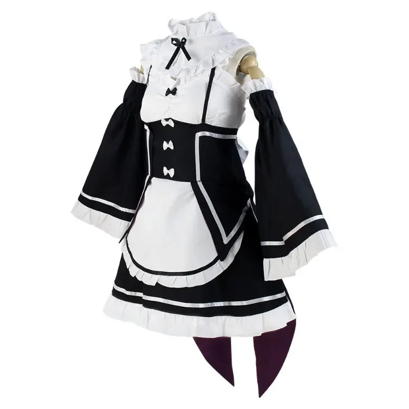 ชุดคอสเพลย์เรม ราม จากอนิเมะ R - Anime Cosplay Rem บทวิจารณ์และราคา