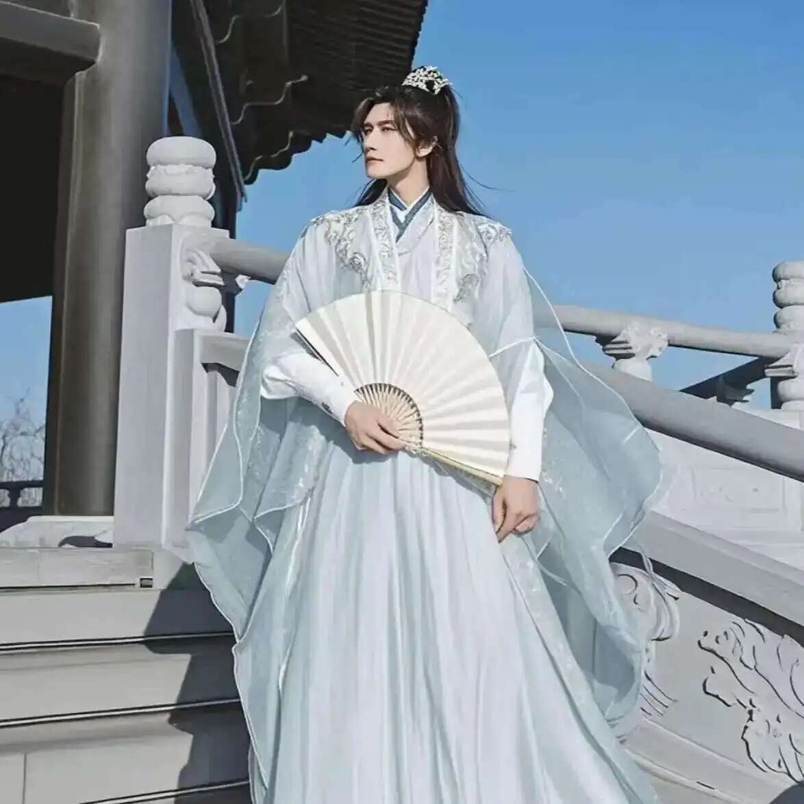 ขนาดใหญ่ขนาด 3XL Hanfu ผู้ชายจ - Anime Cosplay Dress For Men บทวิจารณ์และราคา